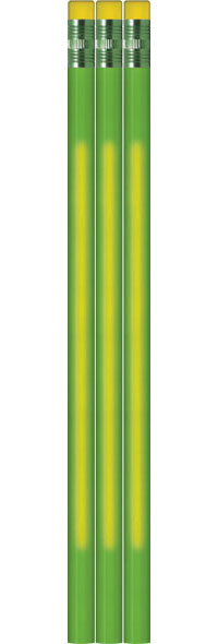 Bright Green Mood Pencils - Blank