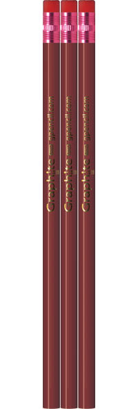 Maroon Pencils - Round