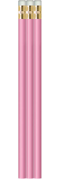 Pink Pencils - Round - Blank