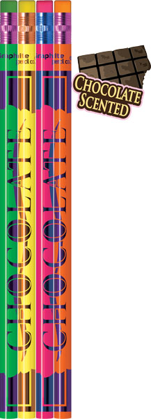 Scented Chocolate Foil Pencils