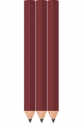 Maroon Golf Pencils - Hexagon - Bulk