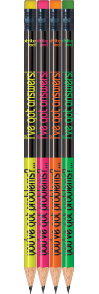You've Got Problems / I've Got Answers Foil Pencils - Sharpened