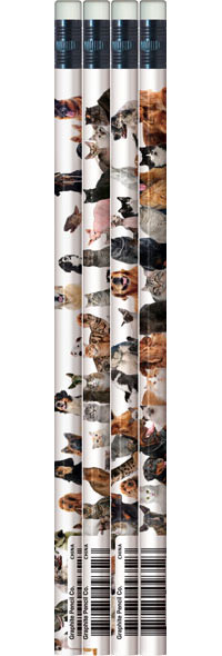 Kitty and Puppy Pencils