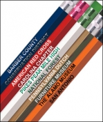 Design Your Own Hexagon Pencils - Text Only